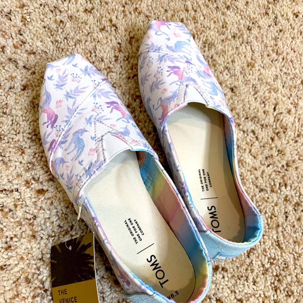 Toms Unicorn Shoes